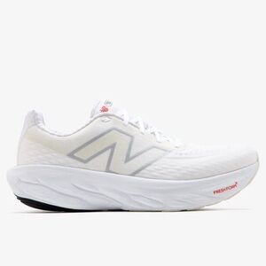 New Balance White and Gray Athletic Sneakers